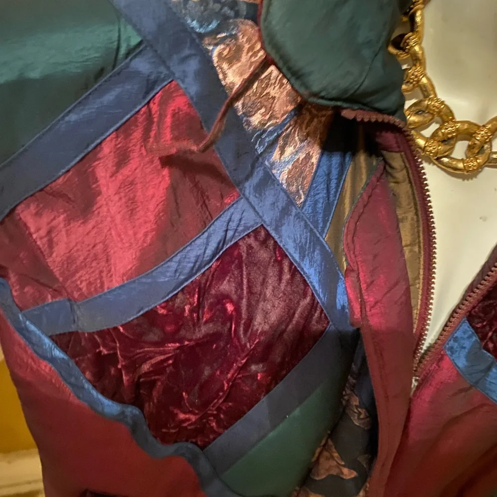 Vintage Patchwork Bomber - Picture 5 of 6
